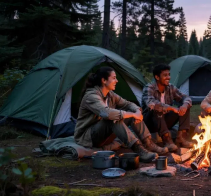 Zdjęcie od klienta - sprzęt w trakcie wyprawy