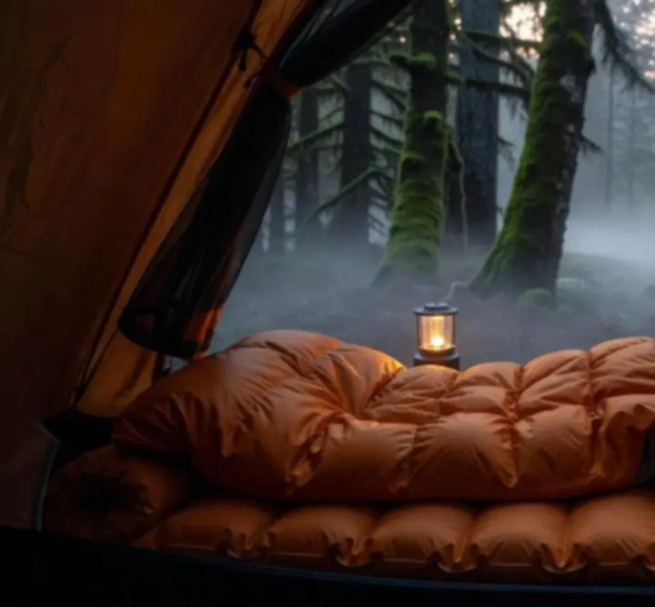 Systemy spania i śpiwory kempingowe